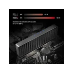 Axagon Pcem2-xs 1x Internal Slot M.2 Nvme Pcie X16 X8 X4 Card Passive Aluminum Heatsink 100347488 - Image 4