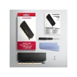 Axagon Pcem2-xs 1x Internal Slot M.2 Nvme Pcie X16 X8 X4 Card Passive Aluminum Heatsink 100347488 - Image 6