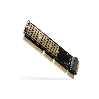 PCEM2-1U Pci-e 3.0 16x M.2 Ssd Nvme Up 80mm Ssd Low Profile 1u Μαύρο (AXA.PAR.0043)