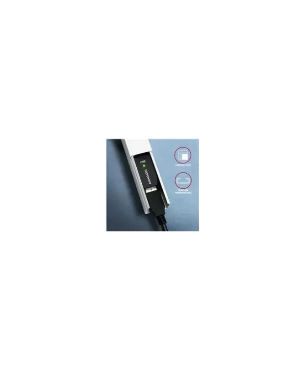 Axagon USB 2.0 Cable USB-A male - USB-A female Μαύρο 15m 8389053
