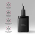Axagon Φορτιστής Χωρίς Καλώδιο 30W Power Delivery / Quick Charge 3.0 Μαύρος ACU-PD30 - Image 5
