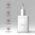 Axagon Φορτιστής Χωρίς Καλώδιο με Θύρα USB-C 30W Power Delivery / Quick Charge 3.0 Λευκός ACU-PD30W - Image 5