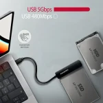 Αχαgον Αdsα-fρ2c Usβ-c 3.2 Gεν1 Sατα 6g 2.5" Ηdd Ssd Fαsτροrτ2 Αdαρτεr ADSA-FP2C - Image 3