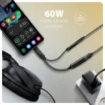 Axagon Μετατροπέας USB-C male σε USB-C / 3.5mm female 1τμχ ZUUS-725 - Image 6