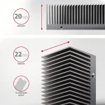 Axagon M.2 Ssd Passive Cooler Aluminum Γκρι CLR-M2XT - Image 8