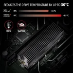 Axagon M.2 Ssd Passive Cooler Aluminum Γκρι CLR-M2XT - Image 9