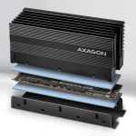 Axagon M.2 Ssd Passive Cooler Aluminum Γκρι CLR-M2XT - Image 11