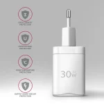 Axagon Φορτιστής Χωρίς Καλώδιο 30W Power Delivery / Quick Charge 3.0 Λευκός (AZAXNLSACUPQ30W) 8280288 - Image 6