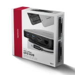 Axagon HMC-UFO USB-C Docking Station με HDMI 4K PD Ethernet Γκρι - Image 2