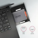 Axagon RSS-CD09 ODD - 2.5" SATA SSD/HDD Caddy 9.5 MM - Image 5