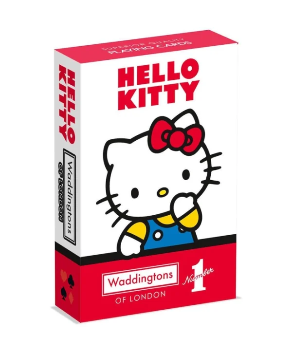 Winning Moves Waddingtons No.1 Playing Cards Hello Kitty English Language Wm05101-en1-12 WM05101-EN1-12