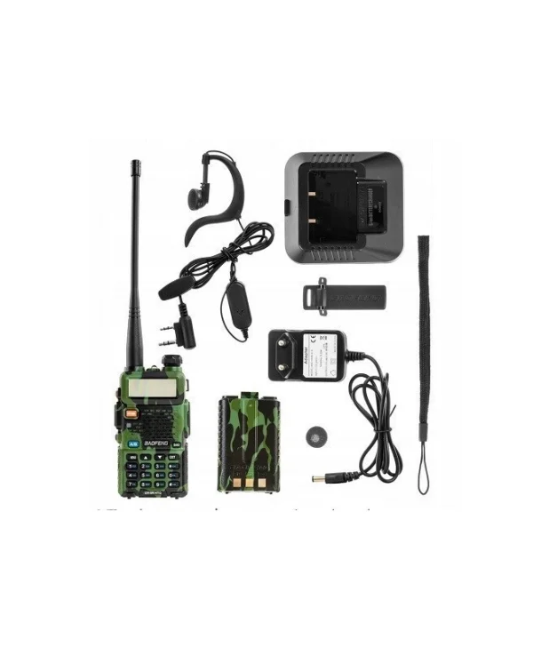 Baofeng UV-5R Ασύρματος Πομποδέκτης UHF/VHF 5W R BF UV-5R 5W HT CAMO