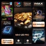 Hisense Smart Τηλεόραση 85" 4K UHD Mini LED U7Q HDR (2025) 85U7Q - Image 10