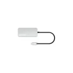Manhattan USB-C Docking Station με HDMI 4K Ethernet Γκρι (130615) - Image 3
