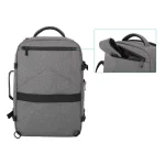 Manhattan Rome Τσάντα Πλάτης για Laptop 17.3" σε Γκρι χρώμα 440370 - Image 3