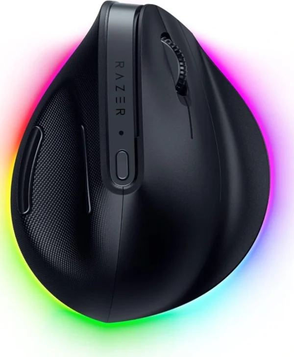 Razer Pro Click V2 Vertical Ασύρματο RGB Gaming Ποντίκι 30000 DPI Μαύρο RZ01-05250100-R3G1