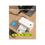 Inateck PR40 Θερμικός Εκτυπωτής Ετικετών 40-110mm Bluetooth /USB PR40_WHITE - Image 7