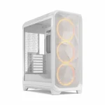 Fractal Design Meshify 3 RGB TG Clear Tint Gaming Midi Tower Κουτί Υπολογιστή με Πλαϊνό Παράθυρο Λευκό FD-C-MES3A-07 - Image 5