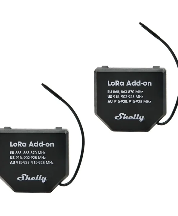 Shelly Ρελέ Ράγας Ισχύος με Τάση 3.3V Shelly_LoRa_Add-on__2er