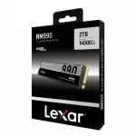 Lexar NM990 SSD 2TB τύπου M.2 με σύνδεση PCI Express 5.0 LNM990X002T-RNNNG - Image 2
