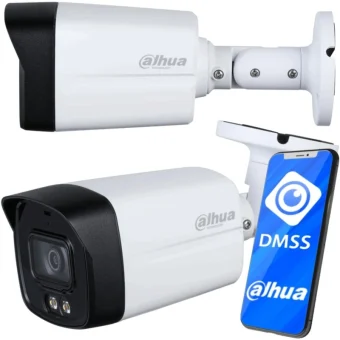 Dahua Ipc-hfw1239tl1-a-il-0280b IP Κάμερα Παρακολούθησης Full HD 1080p Αδιάβροχη με Μικρόφωνο και Φακό 2.8mm IPC-HFW1239TL1-A-IL-0280B