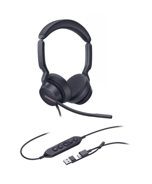 Yealink Uh46 Dual Teams Usb-c/a VOIP Headset (1308182)