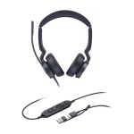 Yealink Uh46 Dual Teams Usb-c/a VOIP Headset (1308182) - Image 2