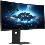 LG UltraGear Ultrawide VA HDR Curved Monitor 34" QHD 3440x1440 160Hz με Χρόνο Απόκρισης 5ms GTG 34G600A-B - Image 2