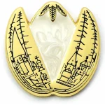 Carat Κονκάρδα Golden Harry Potter 1τμχ HPPB0380