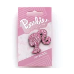 Carat Shop Barbie Sparkly Silhouette Enamel Pin Badge Bmpb0002 BMPB0002 - Image 2