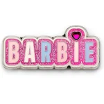 Carat Shop Barbie Sparkly Logo Pin Badge Bmpb0004 BMPB0004