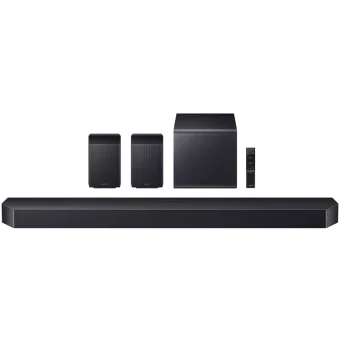 Samsung HW-Q990F Soundbar 11.1.4 Bluetooth, HDMI και Wi-Fi με Ασύρματο Subwoofer και Τηλεχειριστήριο Μαύρο HW-Q990F/EN
