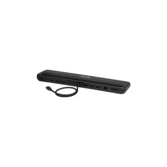 Club3D USB-C Docking Station με HDMI/DisplayPort 4K PD Ethernet και σύνδεση 3 Οθονών Μαύρο (CSV-2541)
