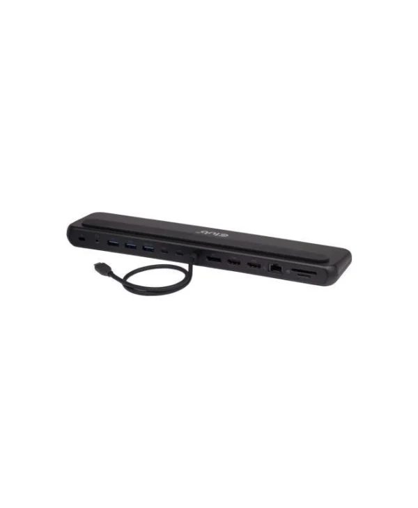 Club3D USB-C Docking Station με HDMI/DisplayPort 4K PD Ethernet και σύνδεση 3 Οθονών Μαύρο (CSV-2541)