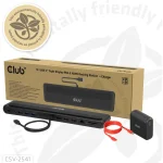 Club3D USB-C Docking Station με HDMI/DisplayPort 4K PD Ethernet και σύνδεση 3 Οθονών Μαύρο (CSV-2541) - Image 2