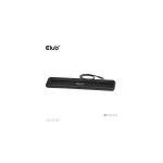 Club3D USB-C Docking Station με HDMI/DisplayPort 4K PD Ethernet και σύνδεση 3 Οθονών Μαύρο (CSV-2541) - Image 5