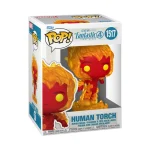Funko Pop! Marvel: Marvel - The Fantastic Four: First Steps - Human Torch 1517 Exclusive 83586 - Image 2