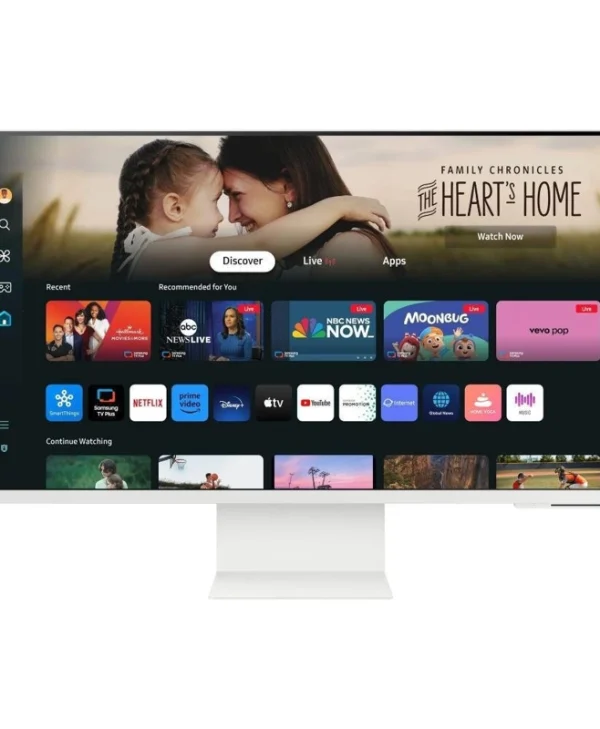 Samsung M8 M80F VA HDR Smart Monitor 32" 4K 3840x2160 με Χρόνο Απόκρισης 4ms GTG Λευκό LS32FM801UUXDU