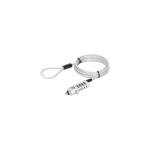 Κλειδαριά Laptop Manhattan Univeral 1,8m 4-m Pin Silver 440301