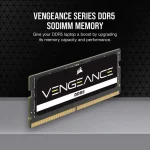 Corsair Vengeance DDR5 με Module 1x16GB και Ταχύτητα 5600 για Laptop CMSX16GX5M1A5600C48 - Image 3