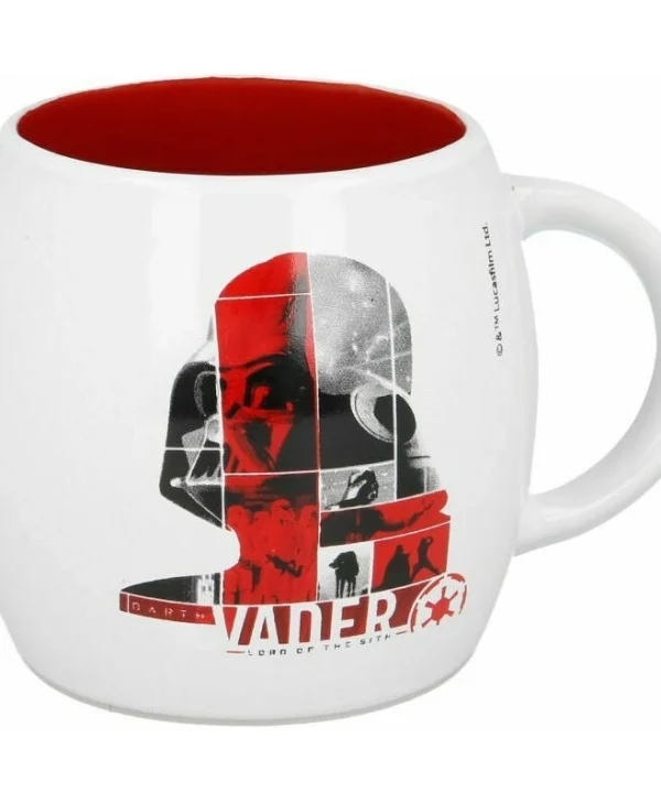Stor Darth Vader Κούπα Κεραμική Λευκή 385ml 278