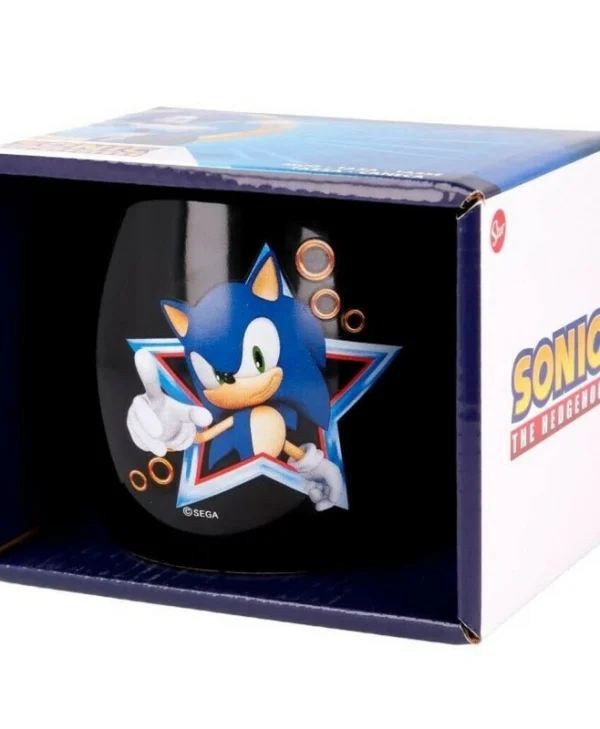 Stor Sonic Κούπα Κεραμική Μαύρη 380ml 499