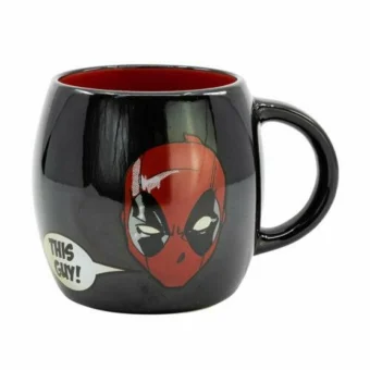Stor Marvel - Deadpool Κούπα Κεραμική Μαύρη 11962