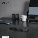 Club3D USB-C Docking Station με 4K PD Ethernet Μαύρο (CSV-2540) - Image 2