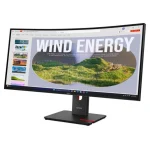 Lenovo T34WD-40 Ultrawide IPS Monitor 34" QHD 3440x1440 με Χρόνο Απόκρισης 6ms GTG 64AEGAT1EU - Image 2