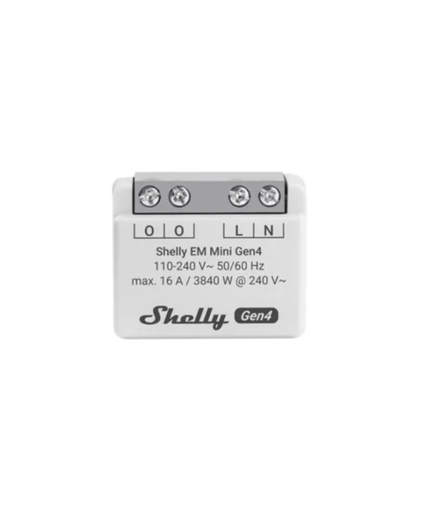 Shelly EM Mini Gen4 Smart Switch Wi-Fi, Bluetooth, ZigBee & RF 16A Shelly_EM_Mini_Gen4