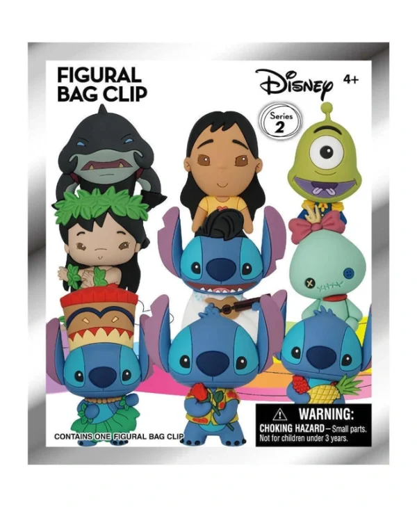 Monogram Disney Stitch Blind Bag Random 3d Foam Bag Clips 85185