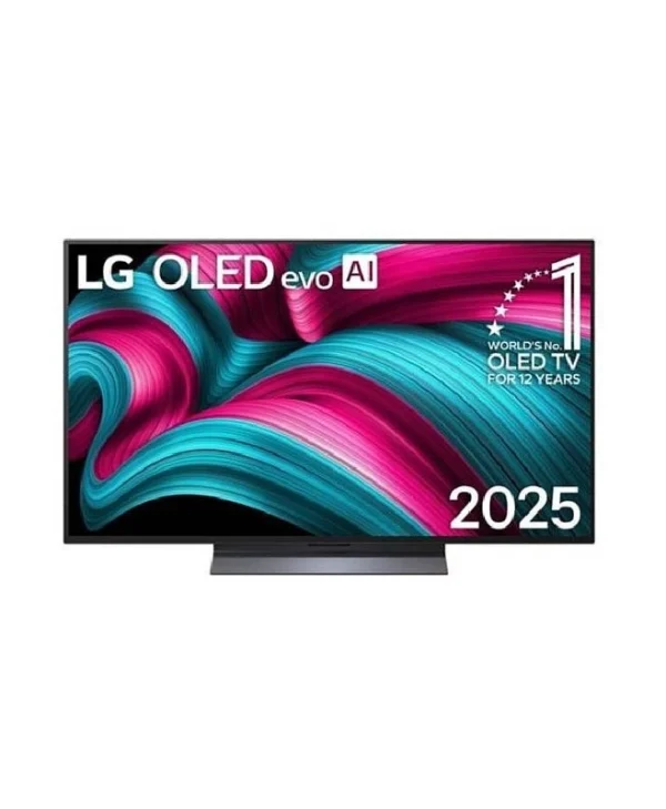 LG Smart Τηλεόραση 55" 4K UHD OLED Evo AI C5 HDR (2025) OLED55C51LA