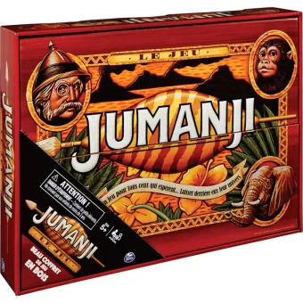 Επιτραπέζιο Παιχνίδι Jumanji για 2-4 Παίκτες 5+ Ετών Spin Master 6059740
