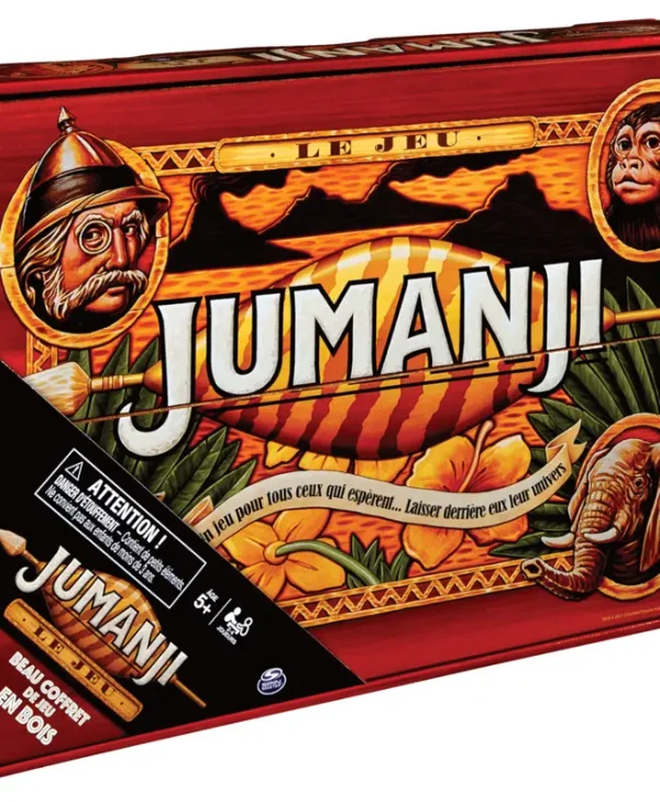 Επιτραπέζιο Παιχνίδι Jumanji για 2-4 Παίκτες 5+ Ετών Spin Master 6059740